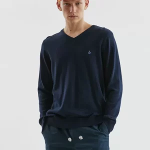 SWEATER V NECK PENGUIN