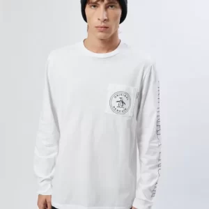 REMERA LS OVER PRINT PENGUIN