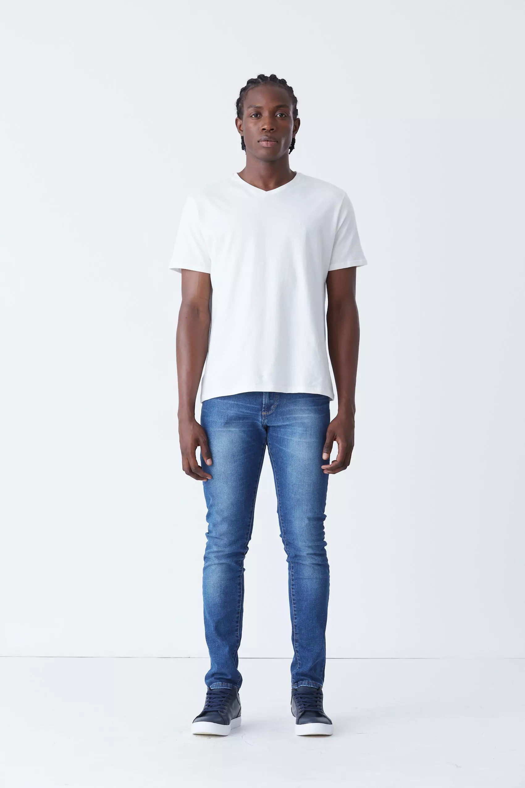 JEAN SKINNY DENIM MEDIUN INDIGO PENGUIN