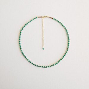 COLLAR CEREZO GREEN ONIX CLARA FORNO
