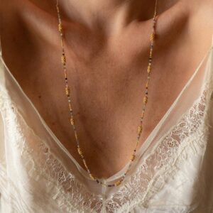 COLLAR TIPA TOURMALINE CLARA FORNO