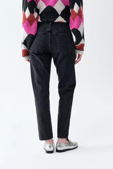 JEANS RECTO NEGRO DOLL STORE - Imagen 4