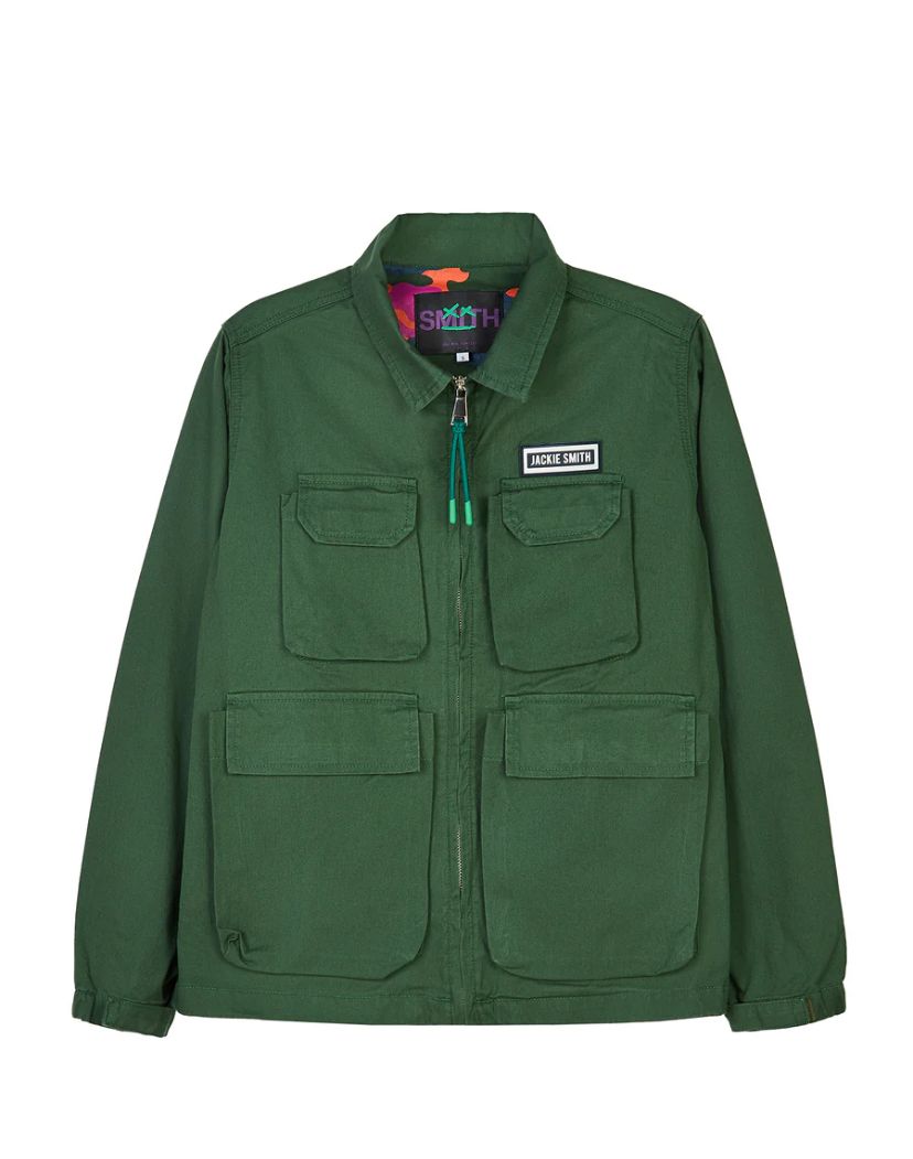 CAMPERA CAMUFLASH CARGO JACKET FOREST GREEN JACKIE SMITH