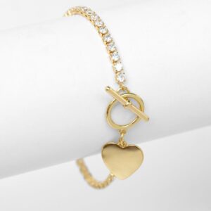 PULSERA SPARK DORADO SISTERS