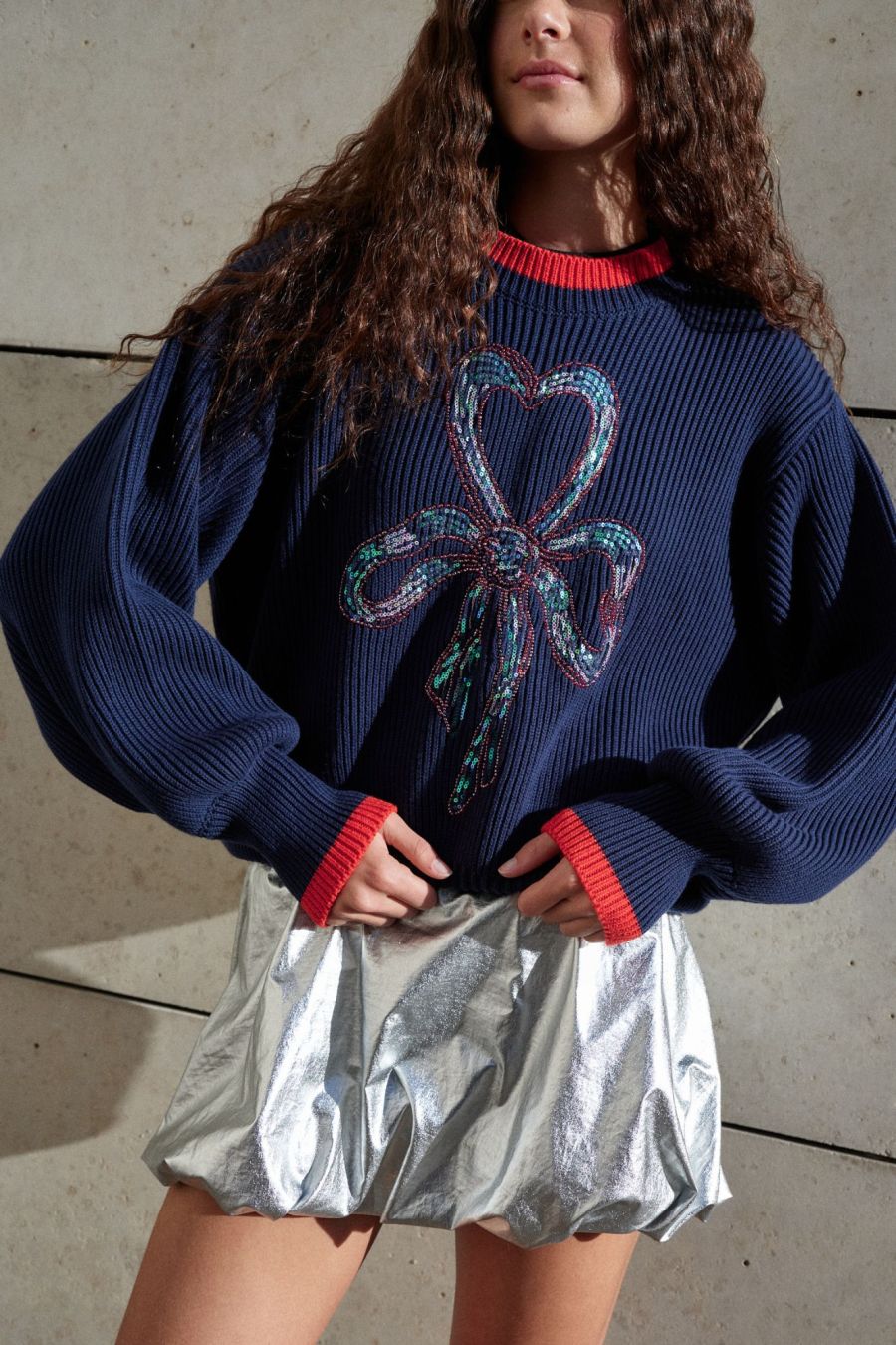 SWEATER TWIGGY AZUL CLOETAS - Imagen 3