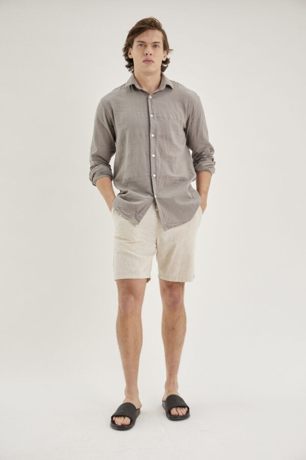 CAMISA PREMIUN LINO MACEIO AIRBORN - Imagen 2