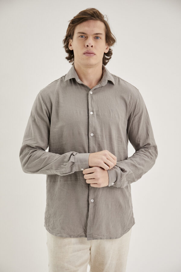 CAMISA PREMIUN LINO MACEIO AIRBORN - Imagen 4