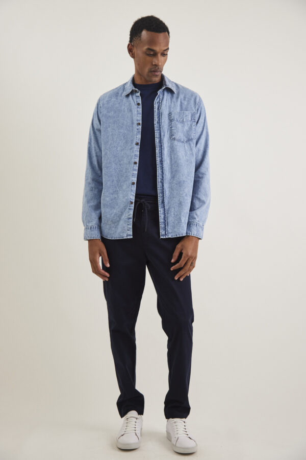 CAMISA DENIM BLUE JIM AIRBORN