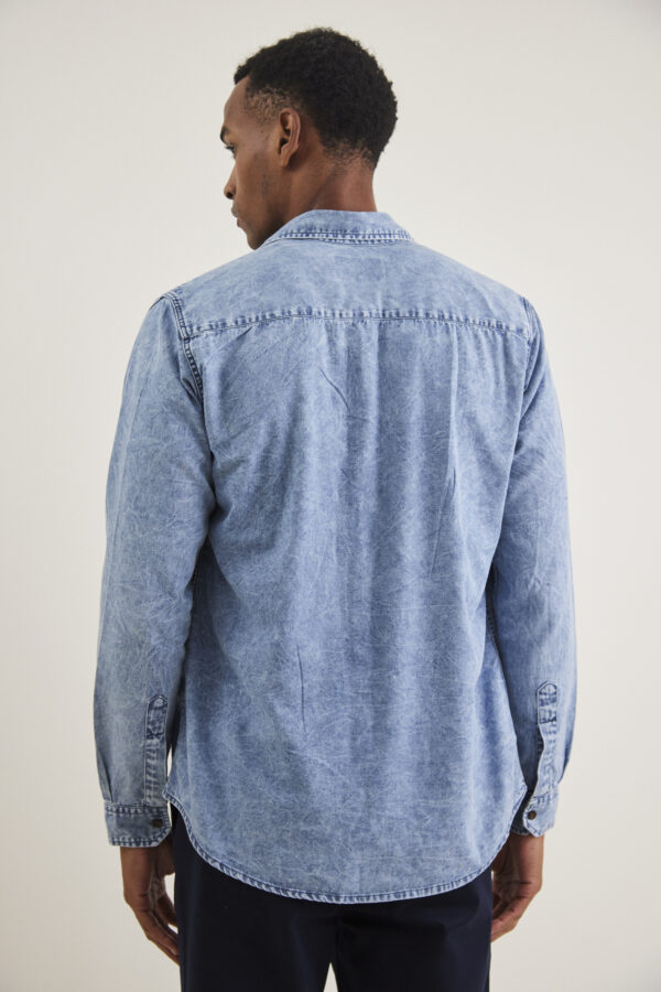 CAMISA DENIM BLUE JIM AIRBORN - Imagen 5