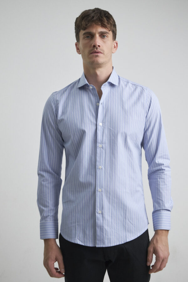 CAMISA RAYADA SATEN WILL AIRBORN