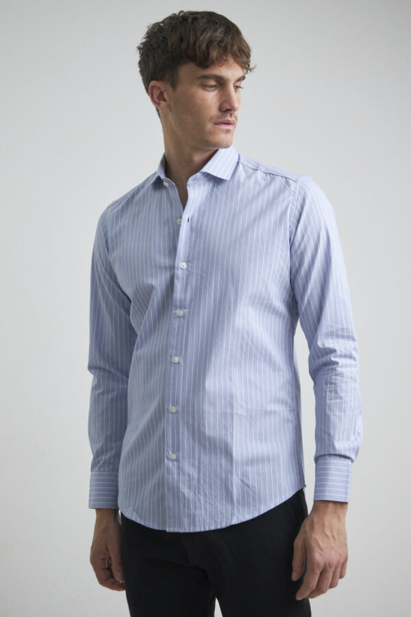 CAMISA RAYADA SATEN WILL AIRBORN - Imagen 2