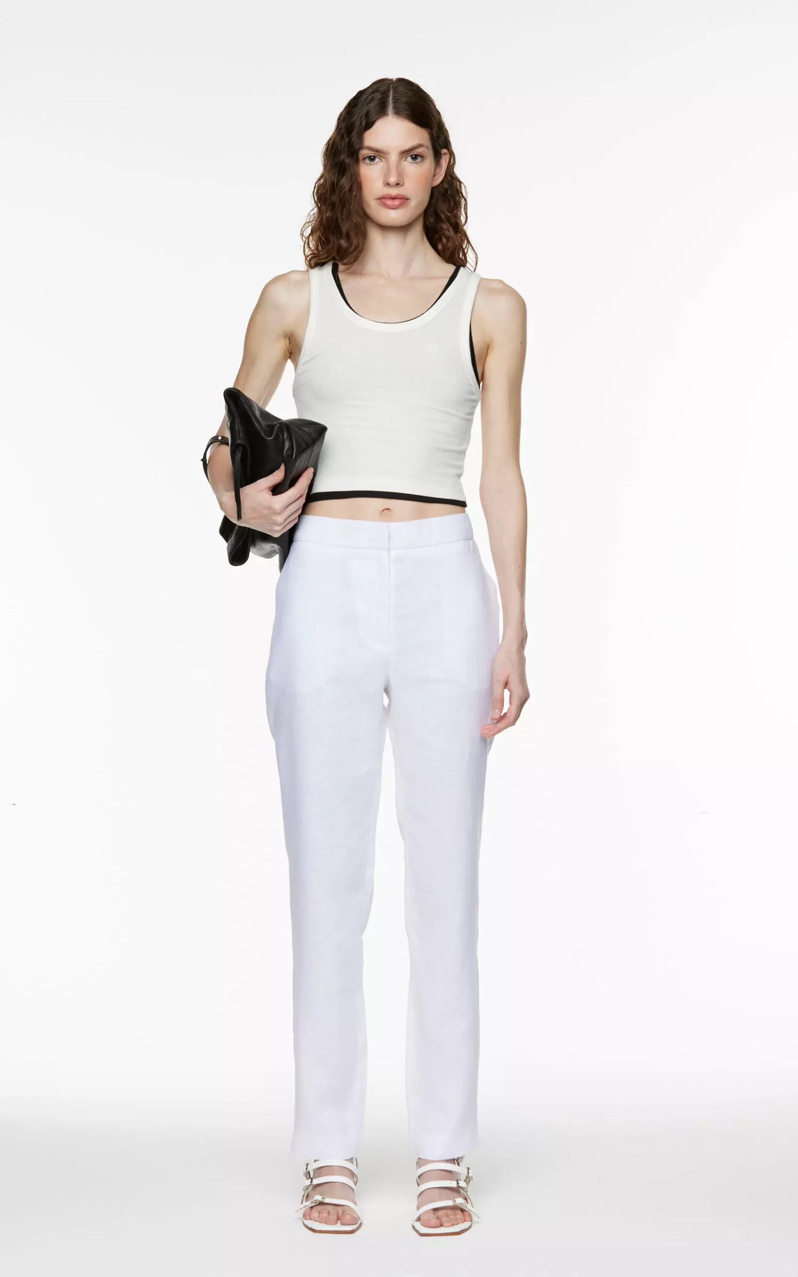 PANTALON DIANE 100% LINO PAULA CAHEN D`ANVERS