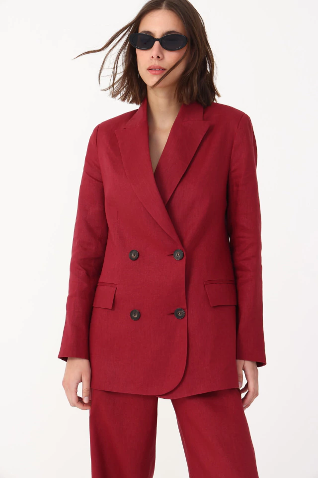 BLAZER MARANT LINO CHOCOLATE - Imagen 2