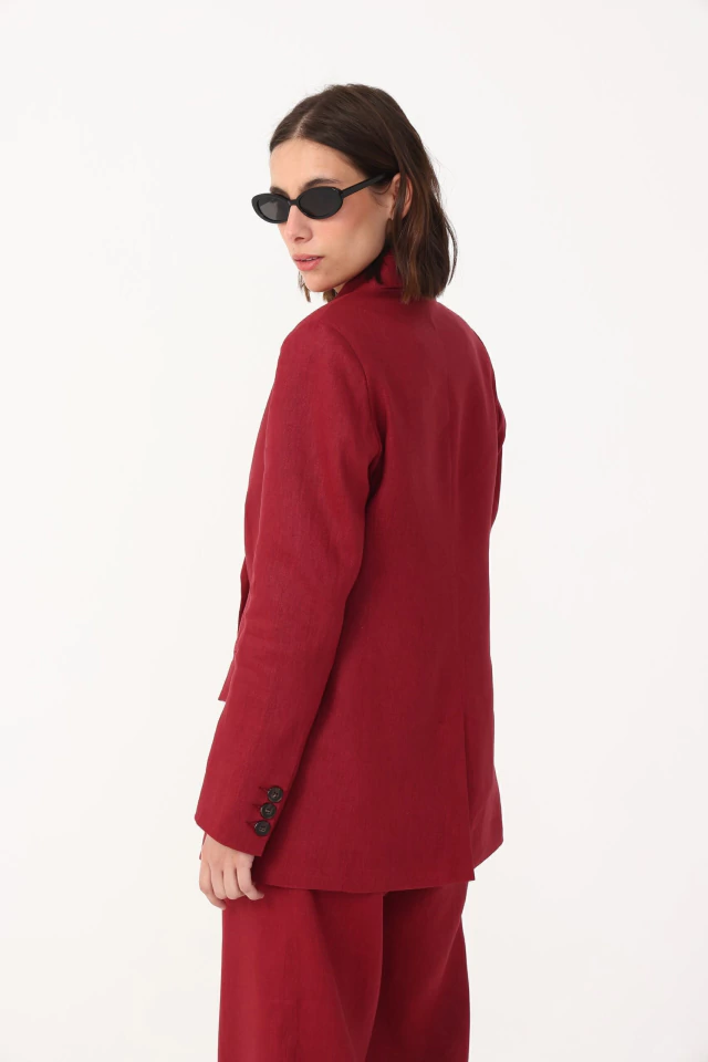 BLAZER MARANT LINO CHOCOLATE - Imagen 3