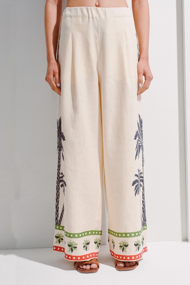 PANTALON LOTUS LINO JUSTA PETRA - Imagen 3