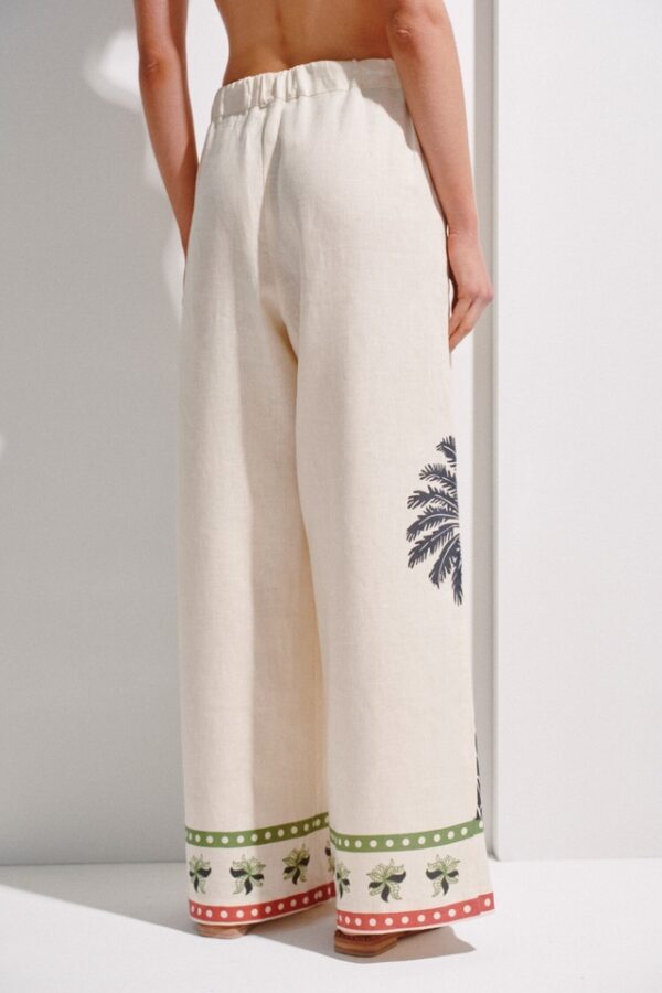 PANTALON LOTUS LINO JUSTA PETRA - Imagen 6