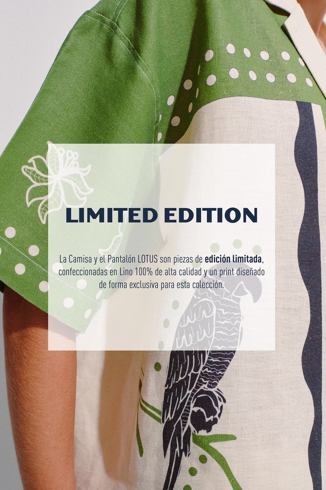 CAMISA LOTUS LINO JUSTA PETRA - Imagen 5