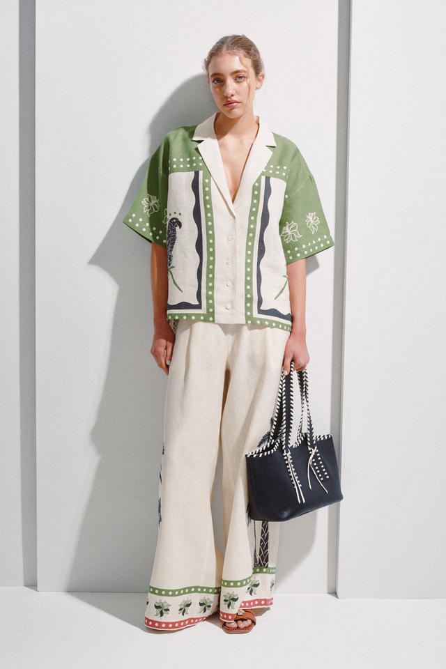 CAMISA LOTUS LINO JUSTA PETRA - Imagen 6