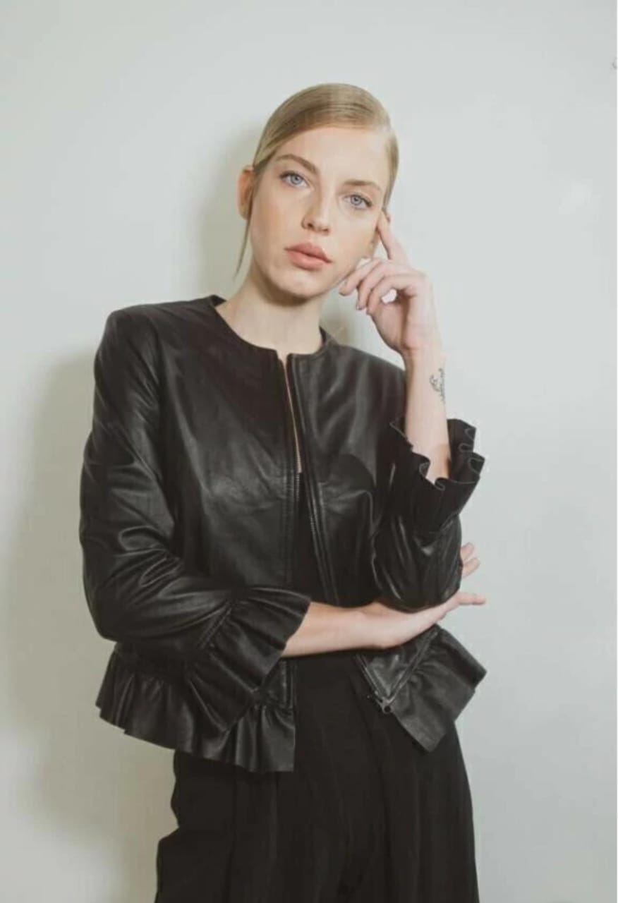 CAMPERA SIENA CUERO VACUNO MYM