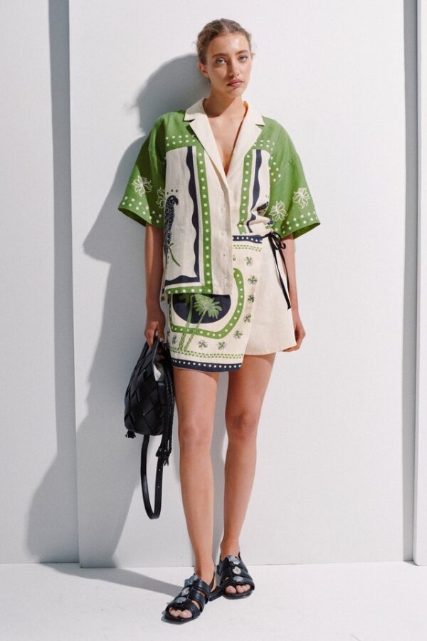 SHORT LOTUS LINO JUSTA PETRA