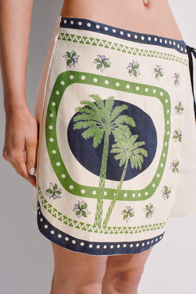 SHORT LOTUS LINO JUSTA PETRA - Imagen 5