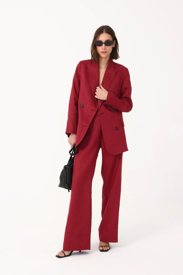 BLAZER MARANT LINO CHOCOLATE - Imagen 4