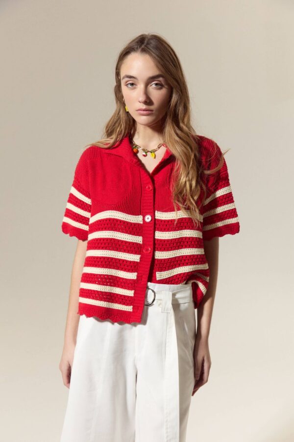 CARDIGAN CARMINE CLOETAS