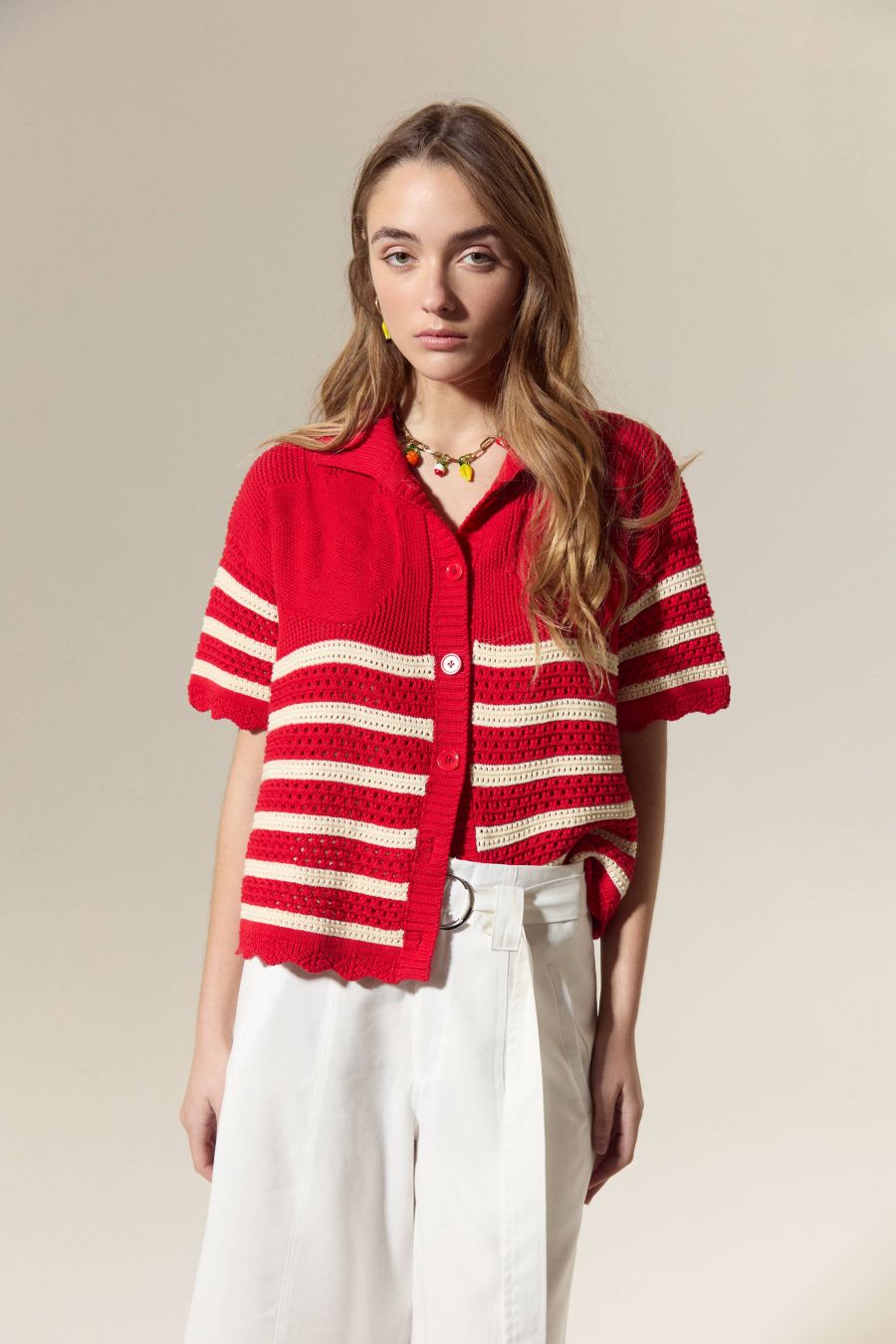 CARDIGAN CARMINE CLOETAS