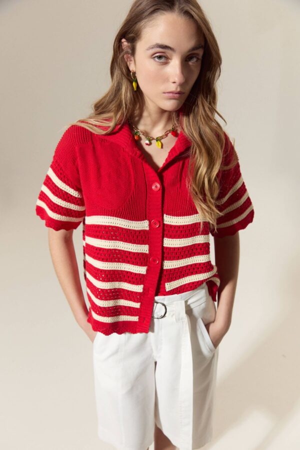 CARDIGAN CARMINE CLOETAS - Imagen 3
