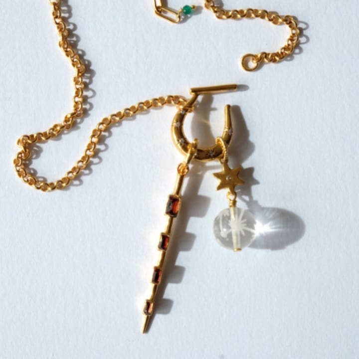 COLLAR COSMOS LUCKY CHARM CLARA FORNO - Imagen 2