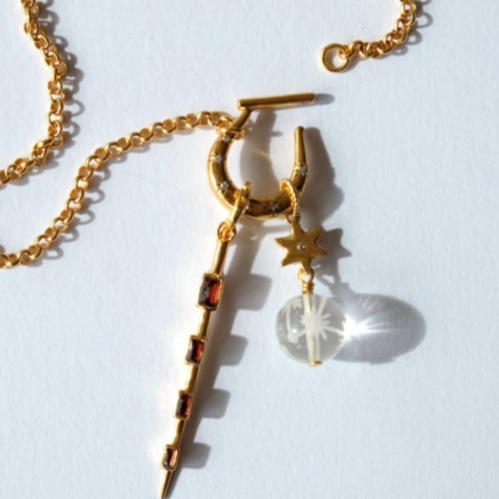 COLLAR COSMOS LUCKY CHARM CLARA FORNO - Imagen 5