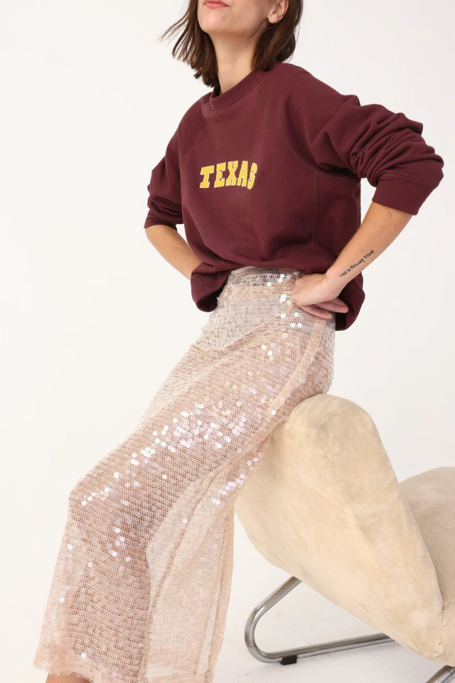 POLLERA HANOI CHOCOLATE - Imagen 2