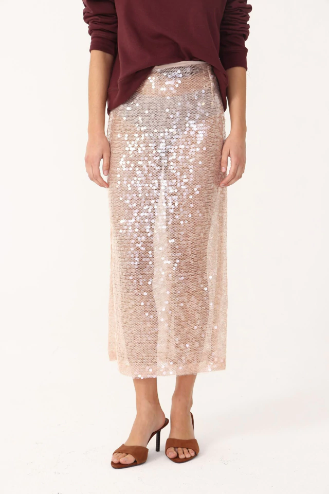 POLLERA HANOI CHOCOLATE - Imagen 3