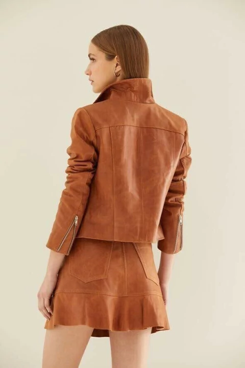 CAMPERA PARIS CUERO VACUNO MYM - Imagen 2