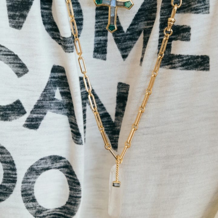 CADENA JAIPUR LINK 75 CM CLARA FORNO - Imagen 2