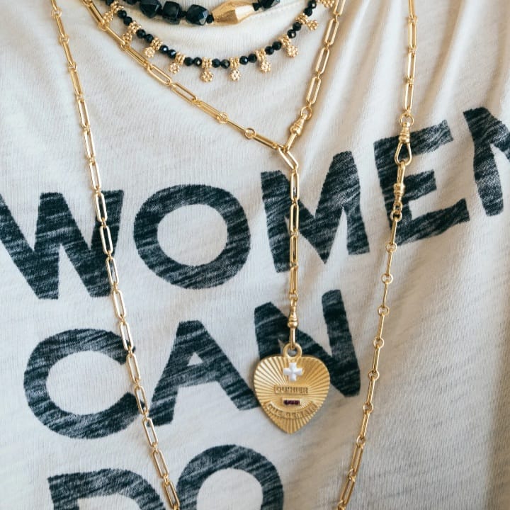 CADENA JAIPUR LINK 50 CM (SIN DIJE) CLARA FORNO - Imagen 4