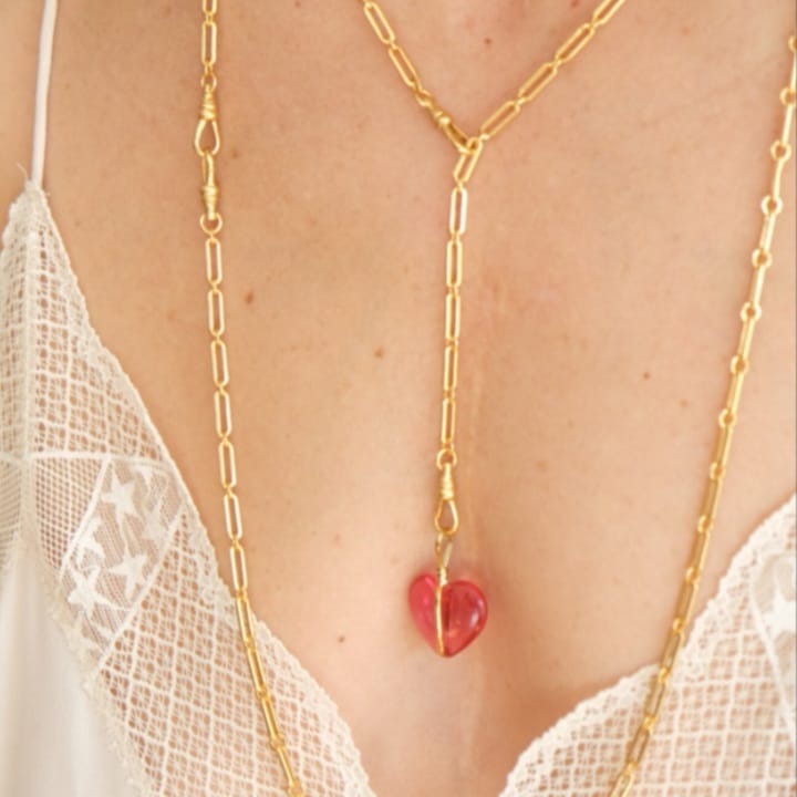 CADENA JAIPUR LINK 50 CM (SIN DIJE) CLARA FORNO - Imagen 6