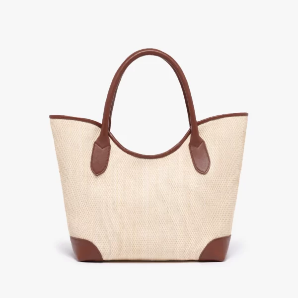 CARTERA SINTRA RAFIA Y CUERO - Imagen 4