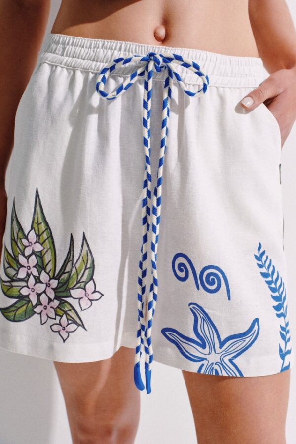 SHORT TAILANDIA LINO JUSTA PETRA - Imagen 5