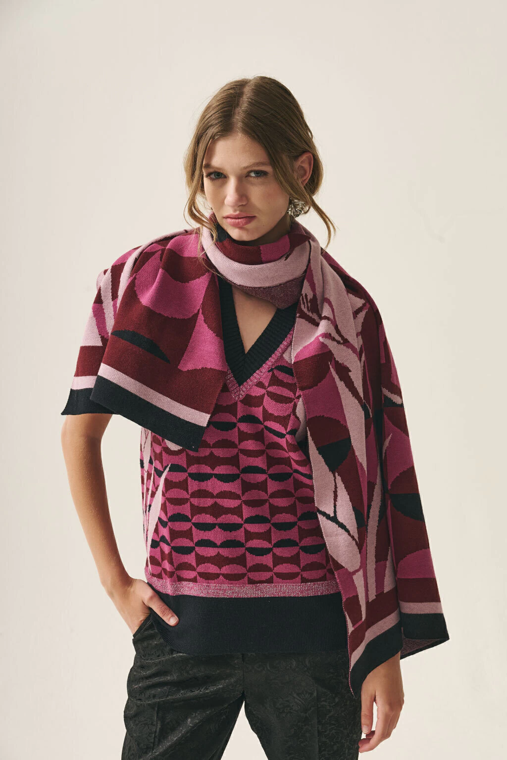 CHAL BLANKET LIRIO LAMODE