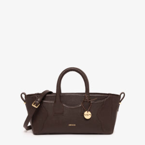 CARTERA HERA FLAT CHOCOLATE JOHN HICKS