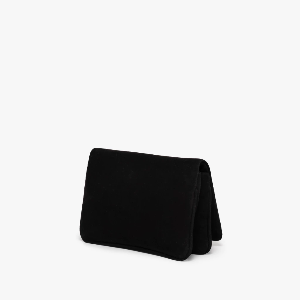 CARTERA NUAGE GAMUZA NEGRA JOHN HICKS - Imagen 3