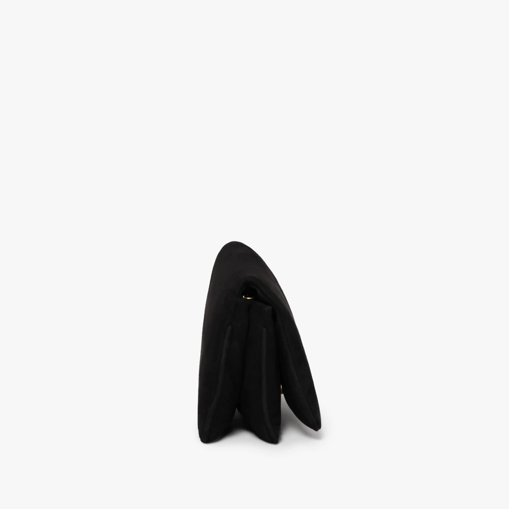 CARTERA NUAGE GAMUZA NEGRA JOHN HICKS - Imagen 4