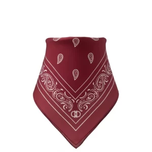 PAÑUELO PAISLEY RED 70 AURORA ALFONSO