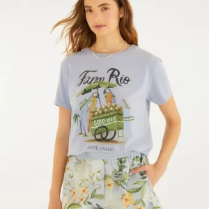 REMERA REGULAR CARRINHO DE COCO FARM RIO