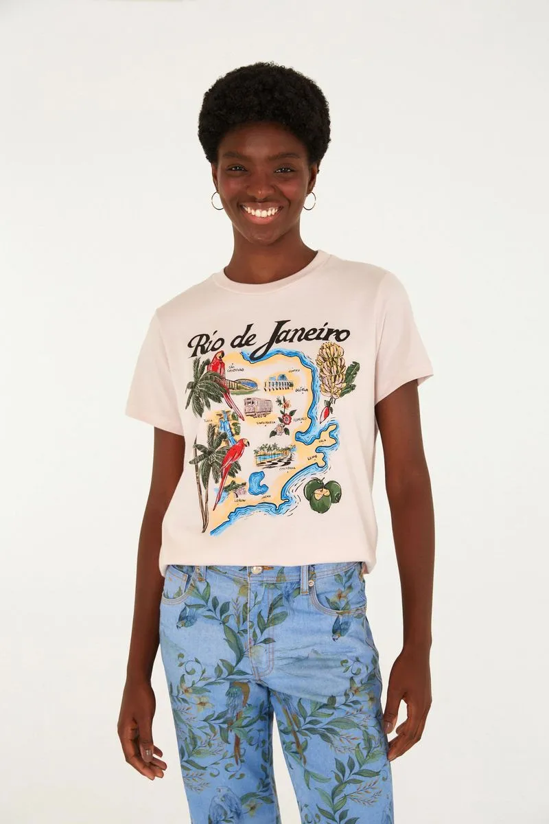 REMERA FIT MAPA FARM RIO
