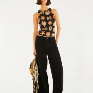 PANTALON BLACK JEANS FARM RIO