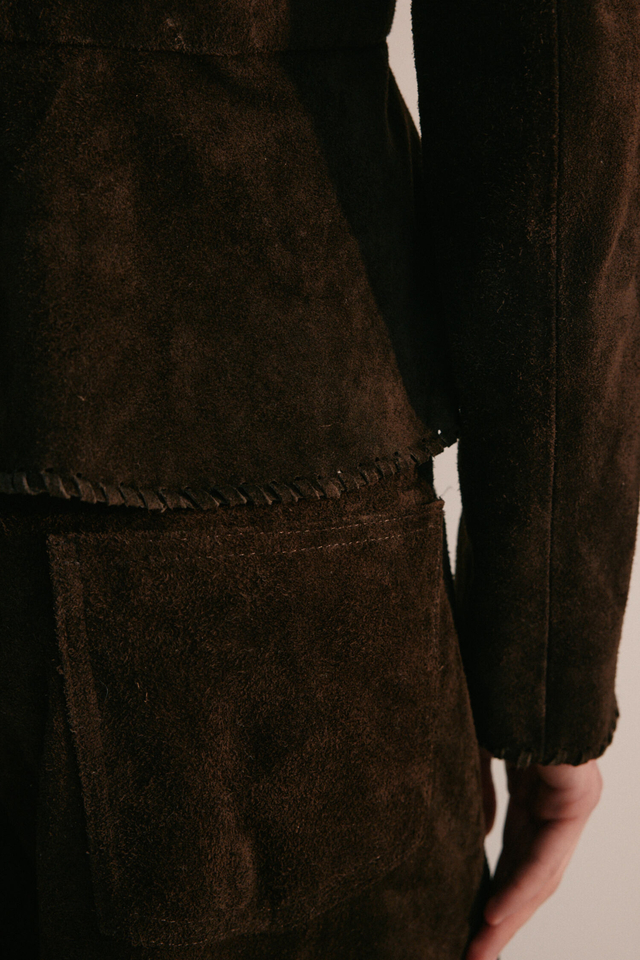 CHAQUETA GWEN 100 % GAMUZA JUSTA PETRA - Imagen 7