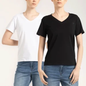 SET REMERA V BASICA LAMODE