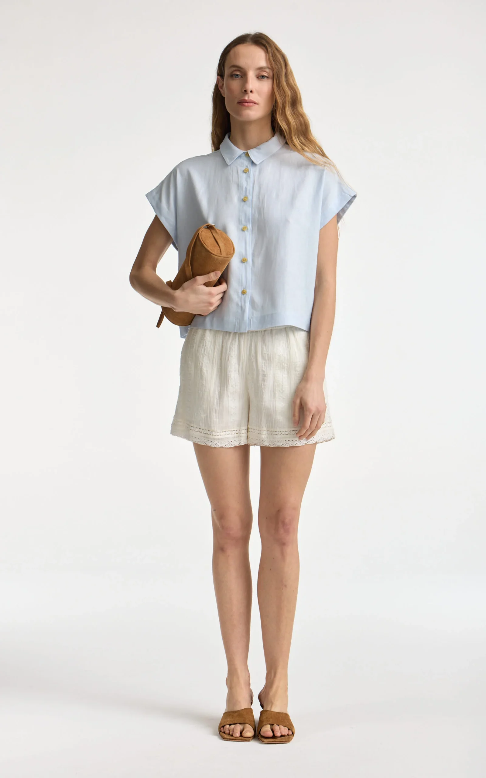 CAMISA MC SICILIA LINO PAULA CAHEN D`ANVERS - Imagen 2